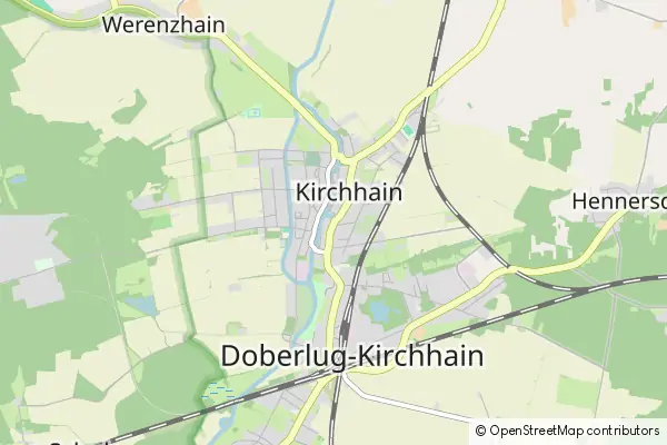 Mapa Doberlug-Kirchhain