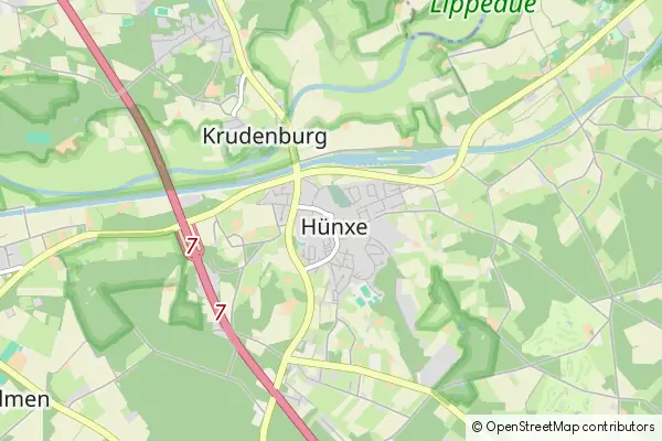 Mapa Huenxe