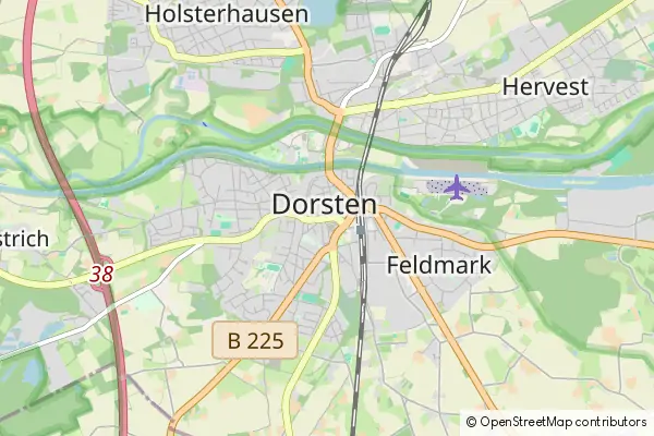 Mapa Dorsten