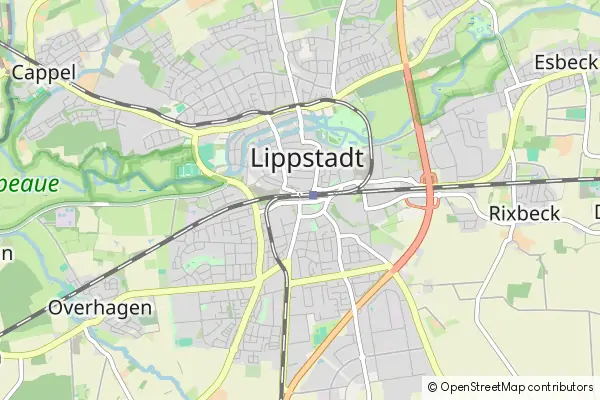 Mapa Lippstadt