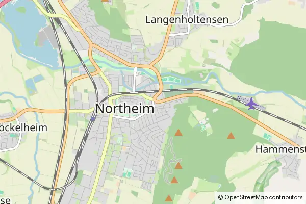 Mapa Northeim