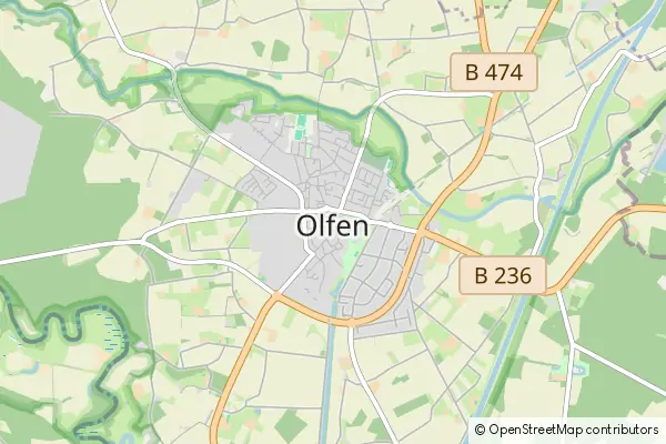 Mapa Olfen