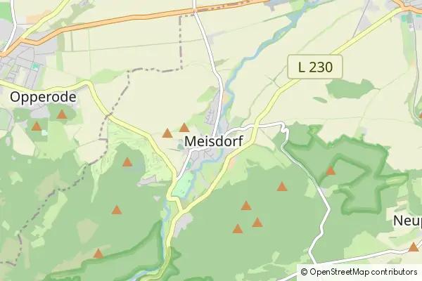 Mapa Meisdorf