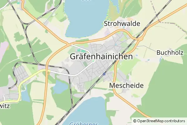 Mapa Grafenhainichen