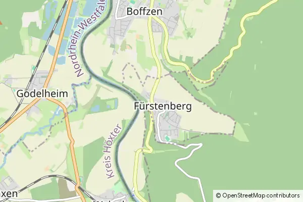 Mapa Fuerstenberg