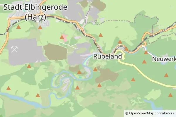 Mapa Rubeland