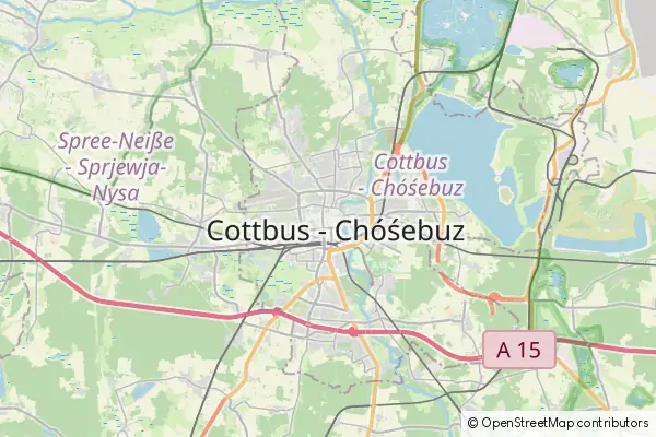 Mapa Chociebuż