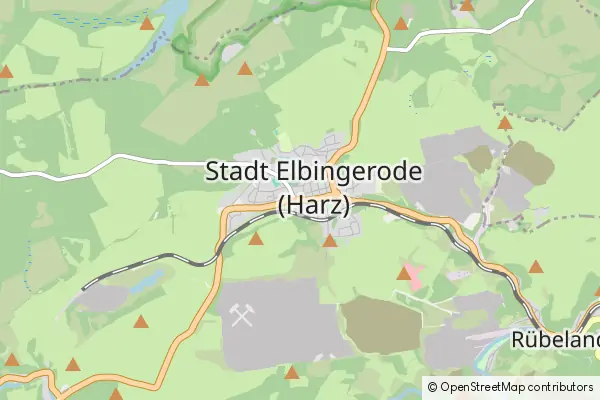 Mapa Elbingerode