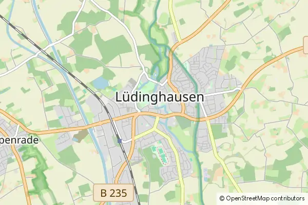 Mapa Ludinghausen