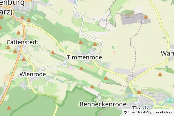 Mapa Timmenrode