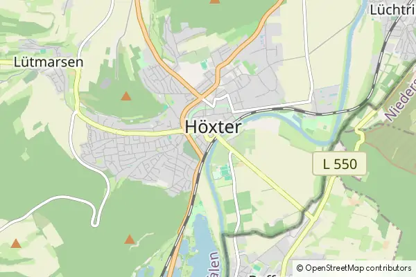 Mapa Höxter