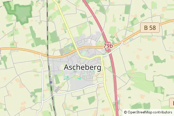 Mapa Ascheberg