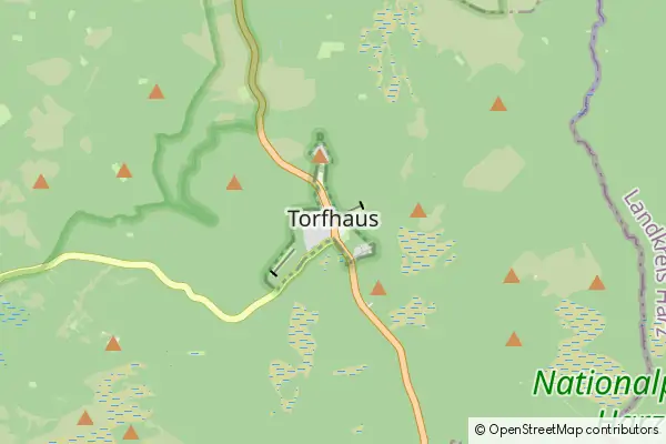 Mapa Torfhaus