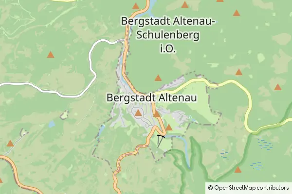 Mapa Altenau