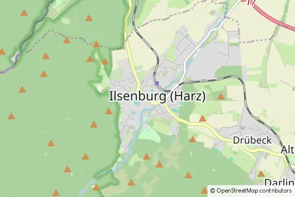 Mapa Ilsenburg