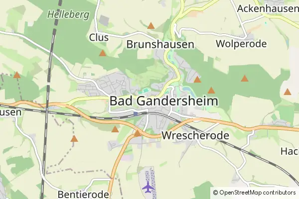 Mapa Bad Gandersheim