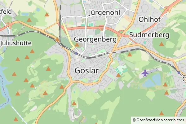 Mapa Goslar