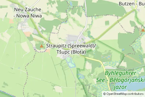 Mapa Straupitz