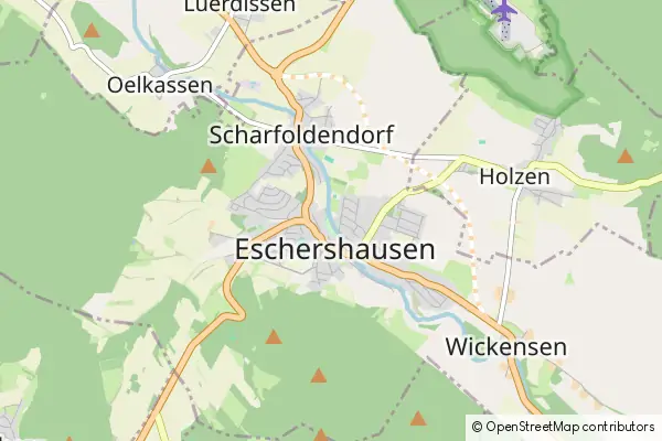 Mapa Eschershausen