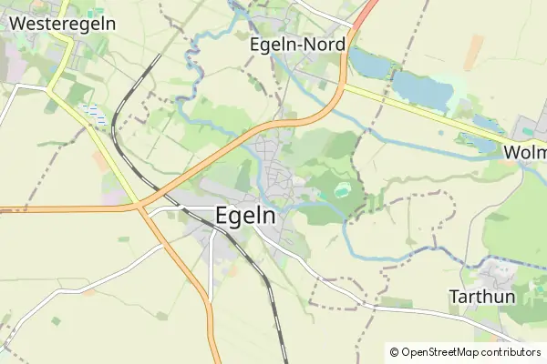 Mapa Egeln