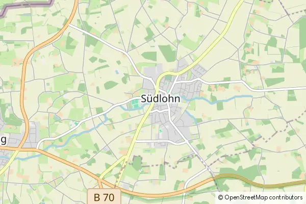 Mapa Suedlohn