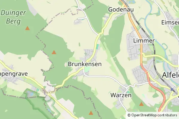 Mapa Brunkensen