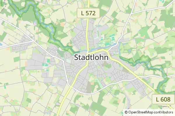 Mapa Stadtlohn