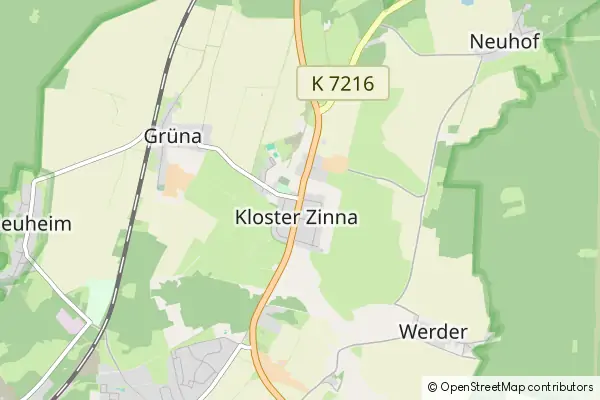 Mapa Zinna