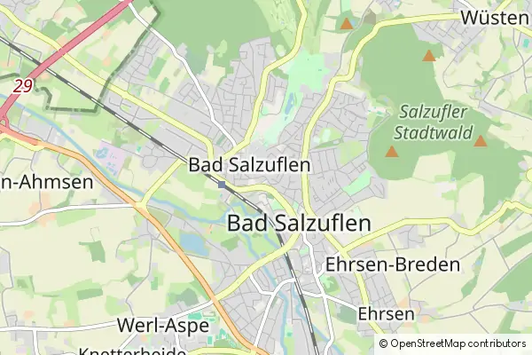 Mapa Bad Salzuflen