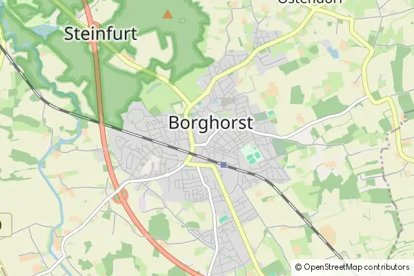 Mapa Borghorst