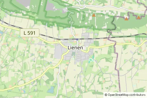 Mapa Lienen