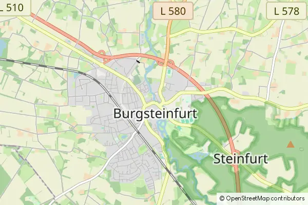 Mapa Steinfurt