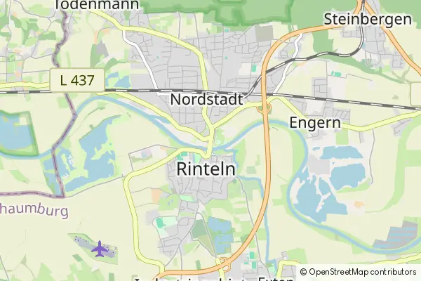 Mapa Rinteln