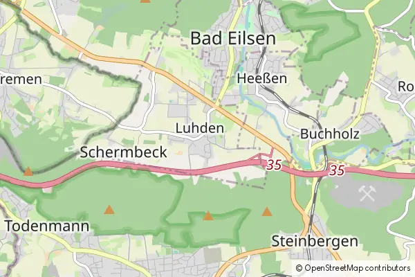 Mapa Luhden