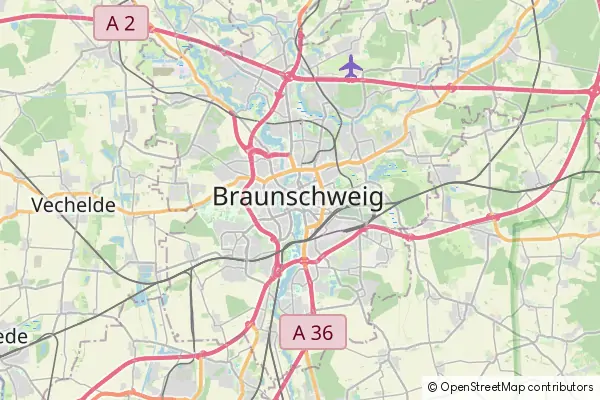 Mapa Brunszwik