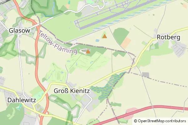 Mapa Groß Kienitz