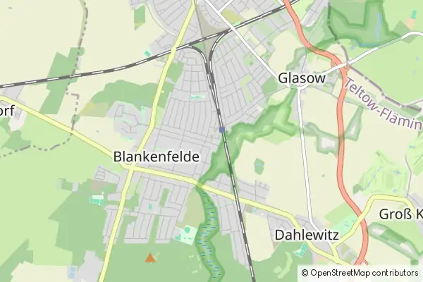 Mapa Blankenfelde