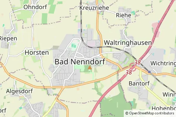 Mapa Bad Nenndorf