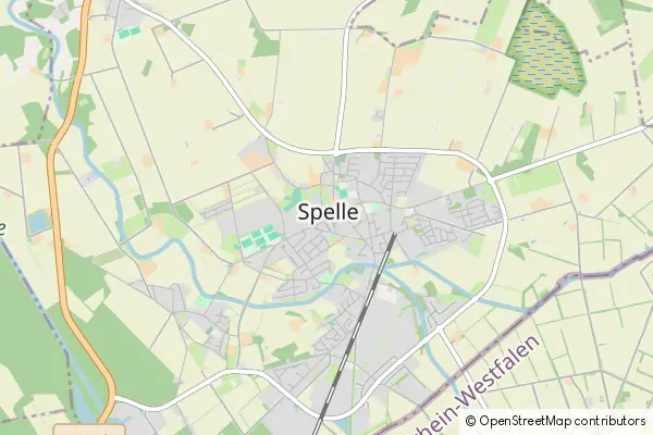 Mapa Spelle