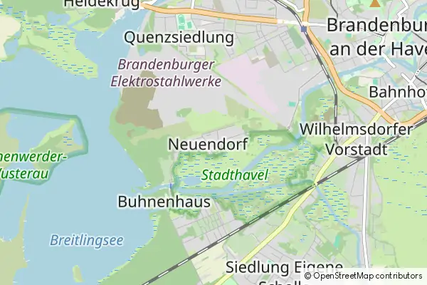 Mapa Neuendorf