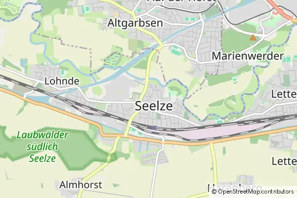 Mapa Seelze