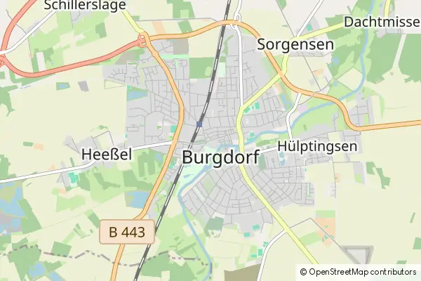 Mapa Burgdorf