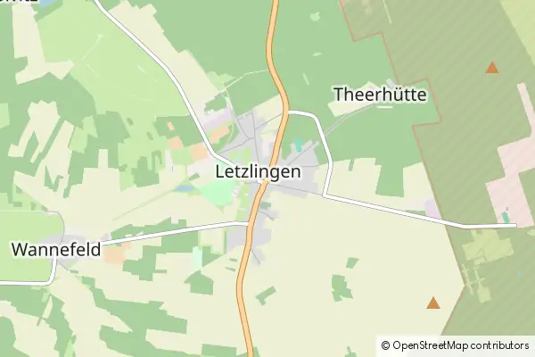 Mapa Letzlingen