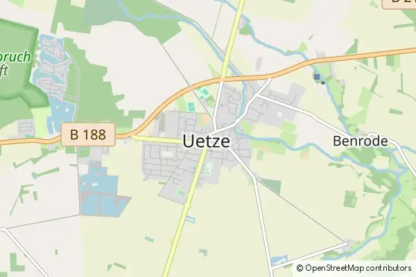 Mapa Uetze-Dedenhausen