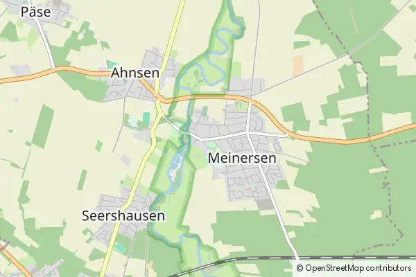 Mapa Meinersen