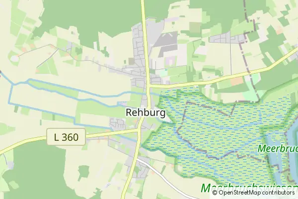 Mapa Rehburg-Loccum