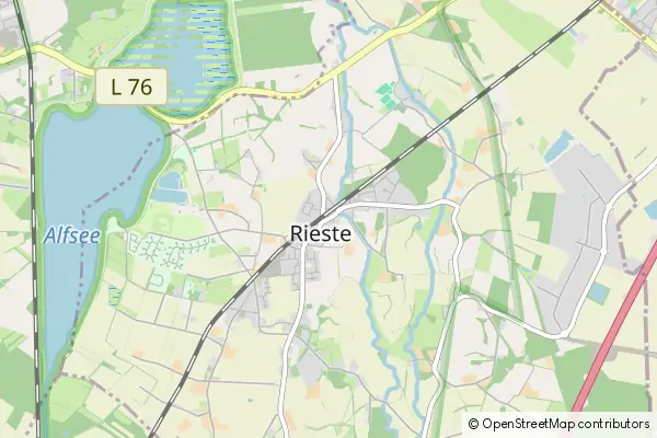 Mapa Rieste