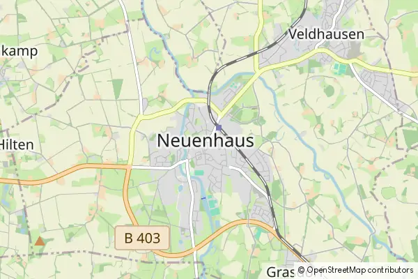 Mapa Neuenhaus