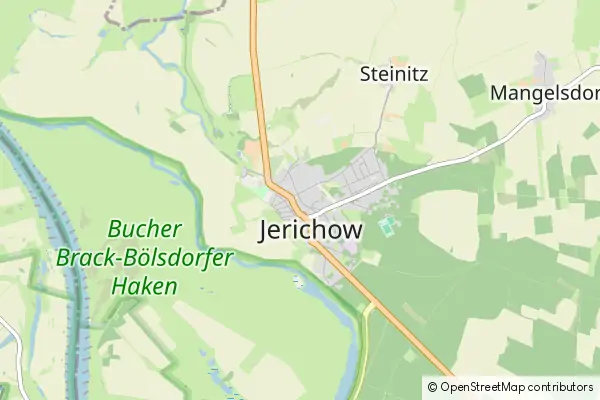 Mapa Jerichow