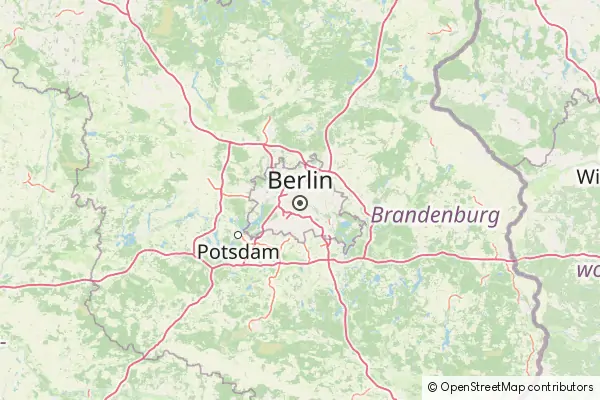 Mapa Berlin